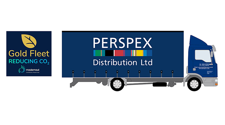 Perspex - News | Gold Award For Fleet Efficiency | Perspex