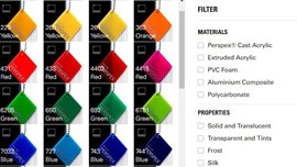Use our colour selector to pick the product you need