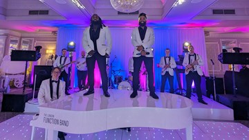 Abplas help the London Function Band hit centre stage